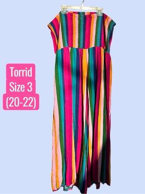 Torrid Strapless Jumpsuit